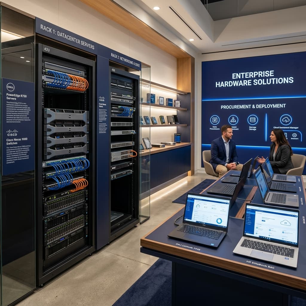 Hardware Procurement Showroom and Enterprise Server Racks